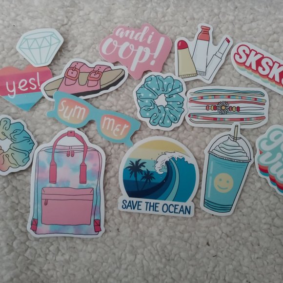 Vsco girl sticker bundle - Picture 1 of 3